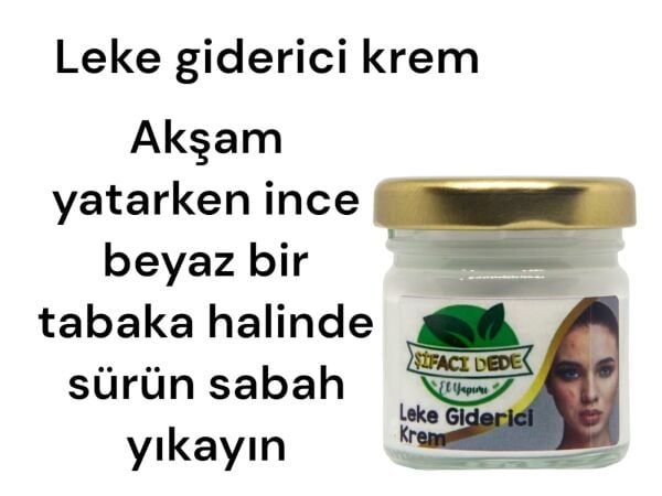 LEKE GİDERİCİ KREM
