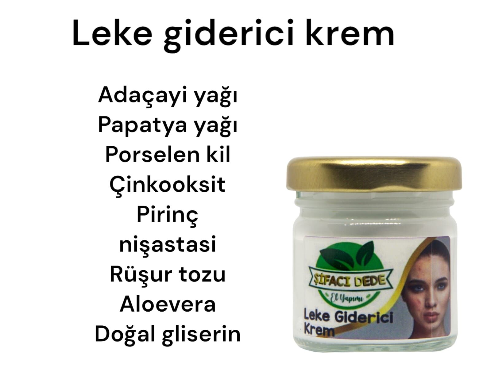 LEKE GİDERİCİ KREM